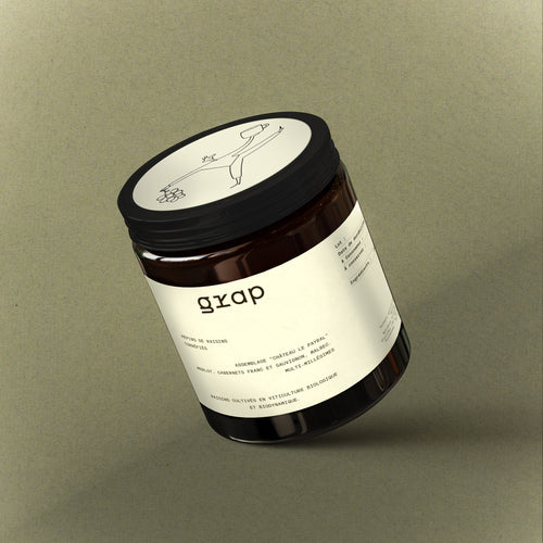 GRAP - pépins de raisins torréfiés entiers - 120g