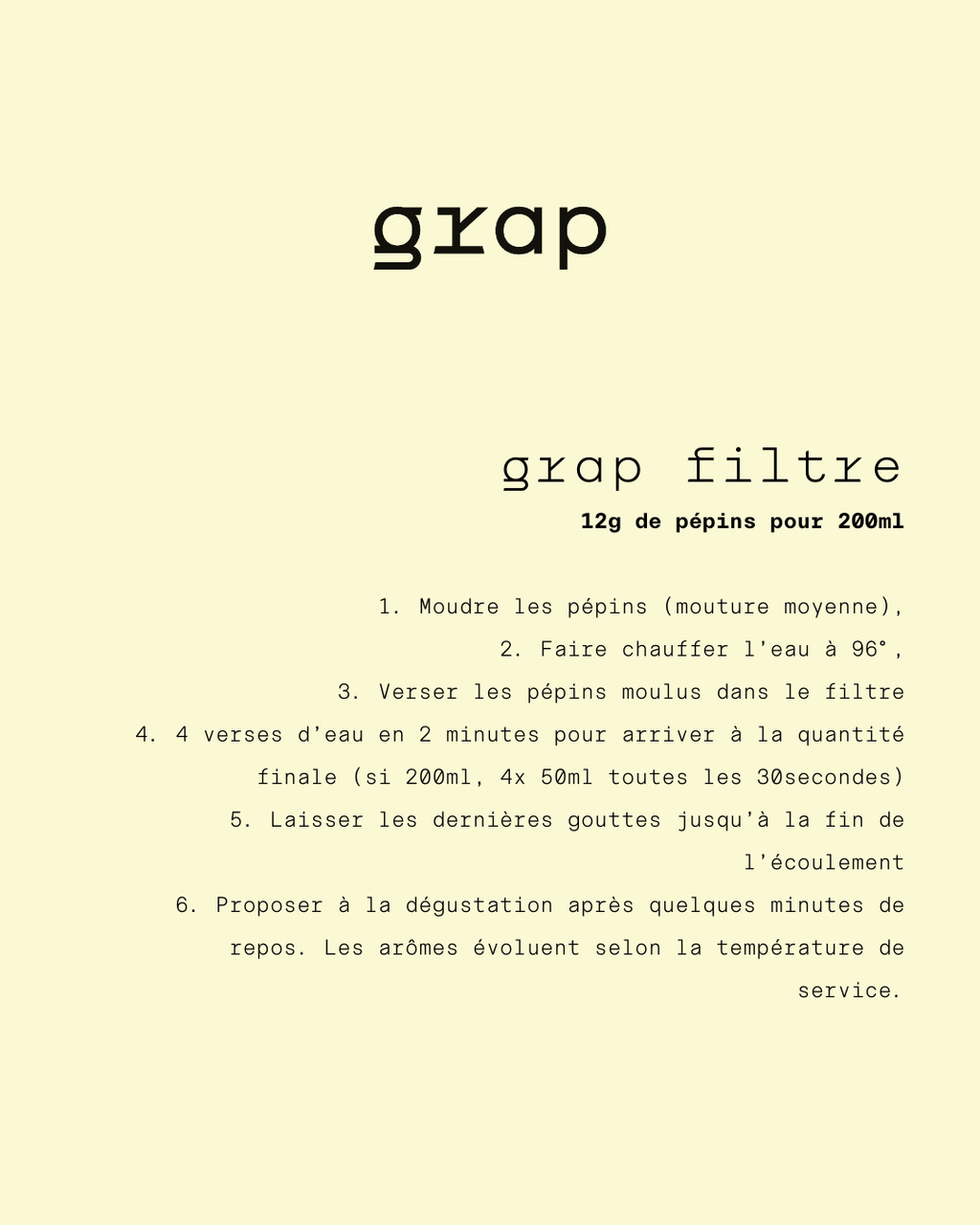 GRAP - pépins de raisins torréfiés entiers - 120g